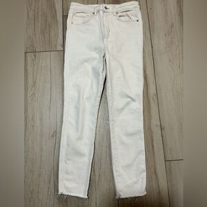 We The Free (free people )Women's Skinny Jeans in ivory